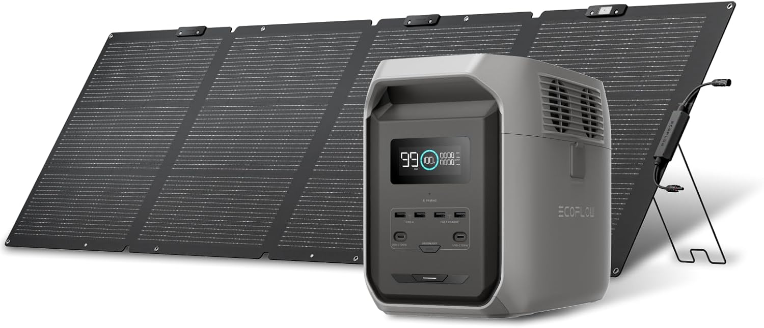 EEIVOL ポータブル電源 355Wh ソーラーパネル40W 出力400W (瞬間